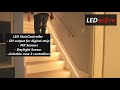 LEDw@re LPSTRAIRV32.2P Stairs Controller for 4-32 stair steps and Digital LED strip.