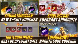 🔴 4.5 NARUTO SPIN 50 UC VOUCHER🔥😱COMING TOMORROW ? X- SUIT SPIN & NEXT UC UP EVENT 100% CONFIRM DATE screenshot 5