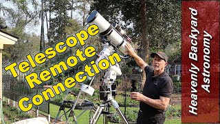 Connecting Your Main Computer to a Telescope via Remote Connection screenshot 4