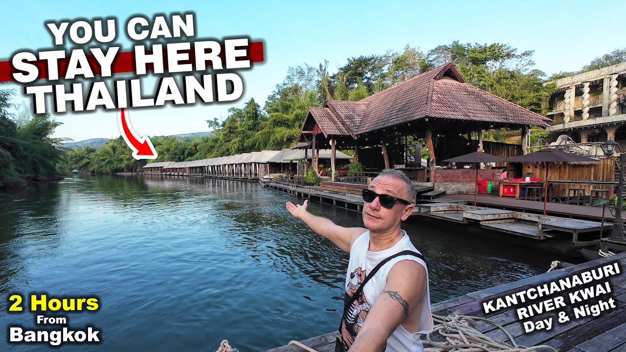 Из БАНГКОКА в рай за 2 часа | Поездка в Канчанабури и ноч...
