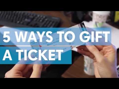 How To Gift A Ticket