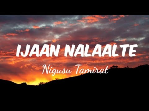 Nigusu Tamirat Ijaan Nalaalte Lyrics Video Oromo Music