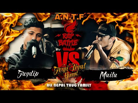 A.N.T.F (Round 4) Sandip vs Maila | Wild Card Entry Battle| @Roller X