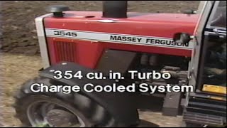 Massey Ferguson 1984 Model Year 3500 Series Tractors  Competitive Comparison 3505 3525 3545