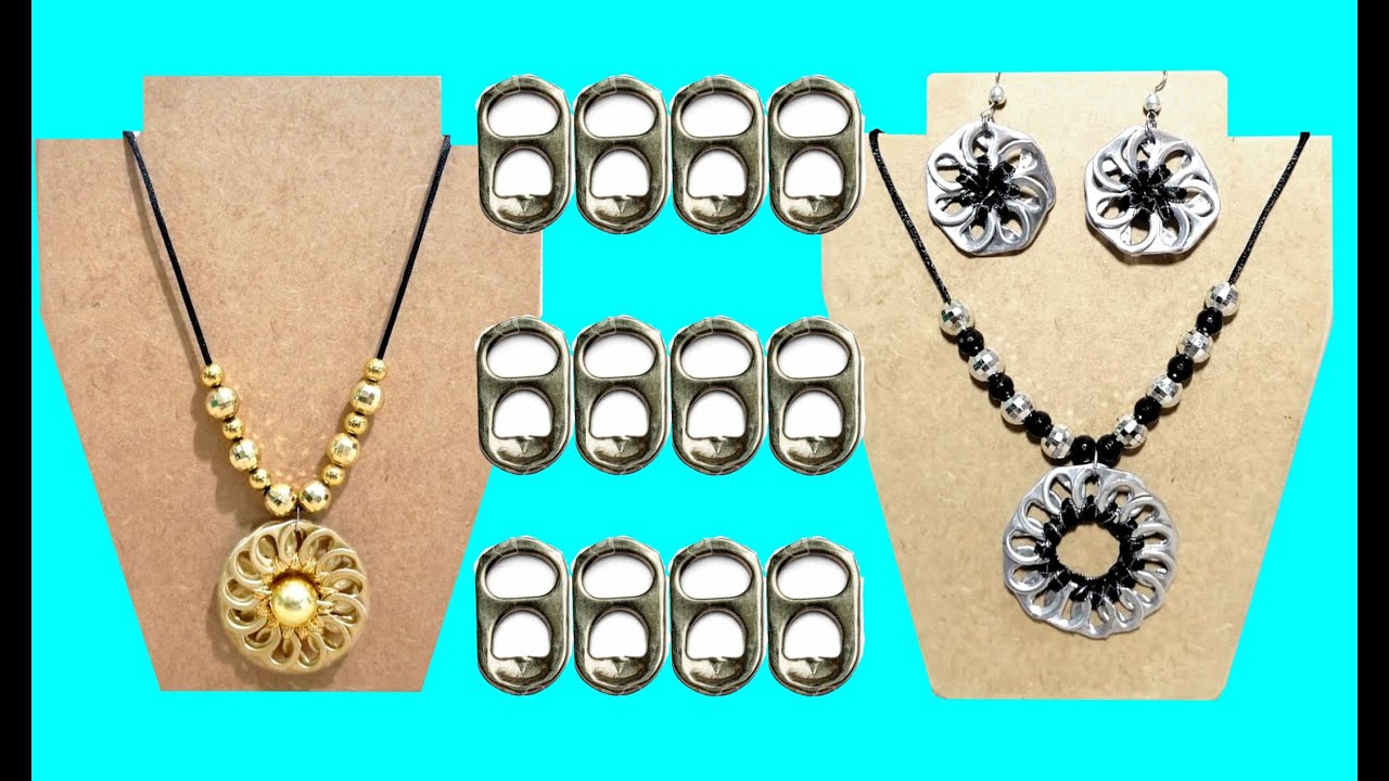 ARILLAS DE LATAS ¿CÓMO HACER UN COLLAR?