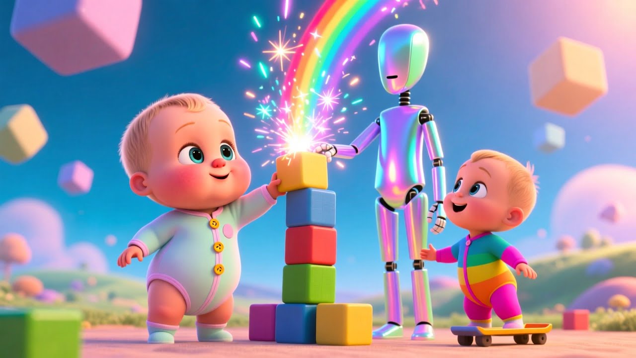 Shape World Joy 🔺🎵 | Fun Shapes Song for Kids | Playful Nursery Rhyme