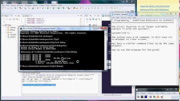 C Programming - Undefined Reference To CLRSCR