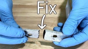 Repair Metal Fast with JB Weld Steel Stik