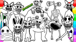 : Zoonomaly New Coloring Pages / How To Color Bosses and Monsters from Zoonomaly 2 / NCS MUSIC