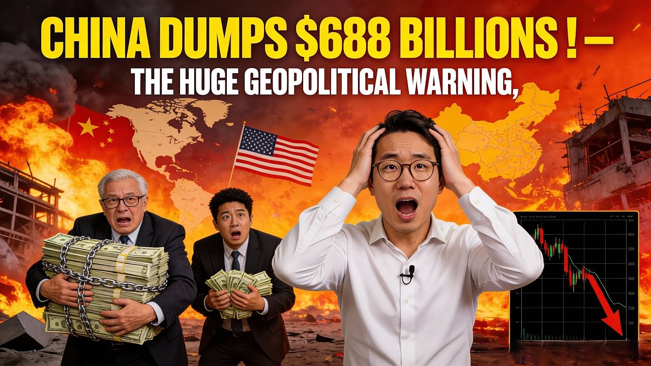 China Ditches: $688 Billion US Debt Leaving (Markets Shaken)
