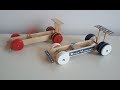 Wow! How to make a Rubber Band Dragster Car at Home from Popsicle sticks – Simple DIY toy
