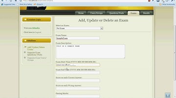 Exam Builder Site -Exam Creation - ebyts solutions