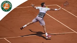 Watch how stan wawrinka saved a break point during his 2015 french
open semi final against jo-wilfried tsonga. discover our roland garros
channel:http://www....