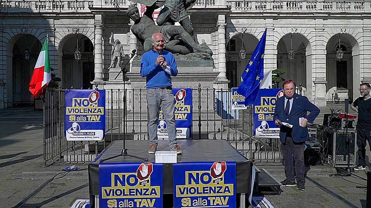 NO ALLA VIOLENZA SI ALLA TAV