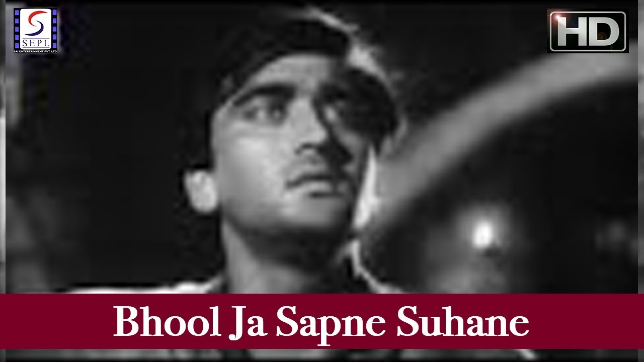 Bhool Ja Sapne Suhane    Lata Mangeshkar Talat Mahmood   Rajdhani   Sunil Dutt Nimmi