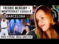 Vocal coach reaction to freddie mercury  montserrat caball   barcelona parents of dimash