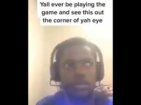 Y All Ever Be Playing The Game And See This Out Corner Of Yah Eye