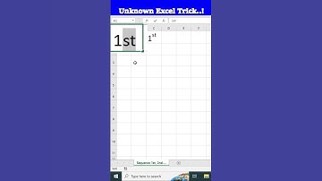 Unknown Excel Tricks | Excel Superscript | #excel #shorts #digitalwalkway |