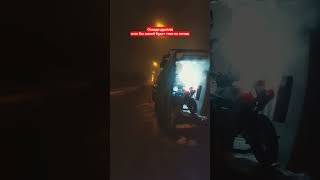 Прямоток ночью😬 #bikelife #мото #мотард