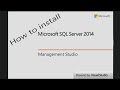 How to Install SQL Server 2014 Express and SQL Server Management Studio 2014 Express