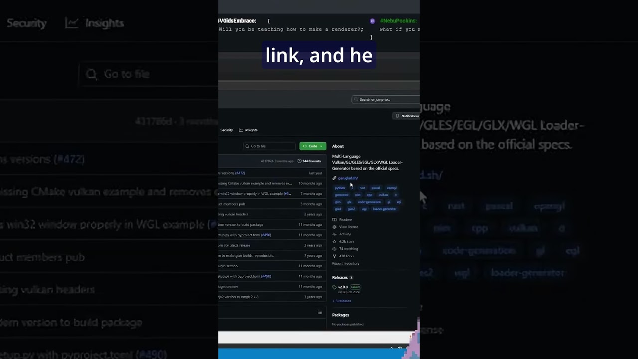 Setting Up an OpenGL Environment in 1 minute #opengl #gamedev #vtuber
