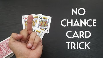 NO CHANCES ADVANCED NEXT LEVEL CARD TRICK PigCake Tutorials