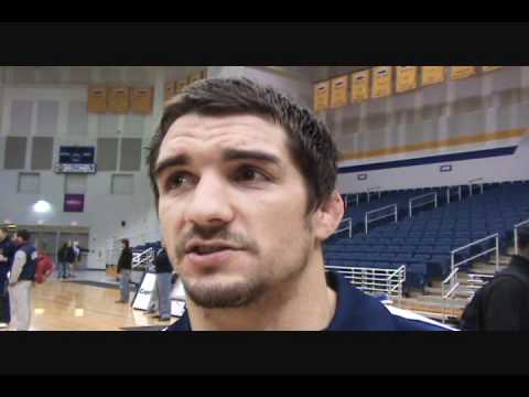 Brent Metcalf after win over Russia in dual meet at Hofstra