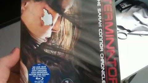 Terminator: The Sarah Connor Chronicles Blu-Ray Unboxing