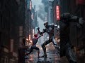 Ai Superhero Fight Spider Man Vs Ultron #ai #aifights  #funny #superherofusion #marvel #spiderman