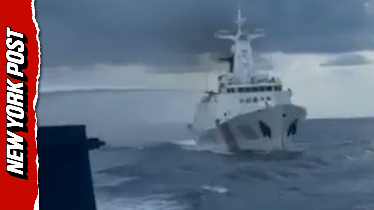 Chinese Ship Uses Water Cannon Against Philippine Vessel During Medical Evacuation