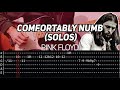 Pink floyd  comfortably numb solo guitar lesson with tab