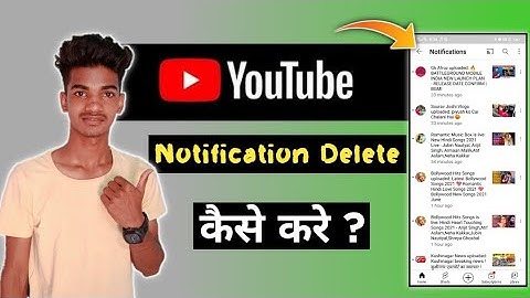 YouTube Notification Parmanent Delete Kaise Karen 2021 ||