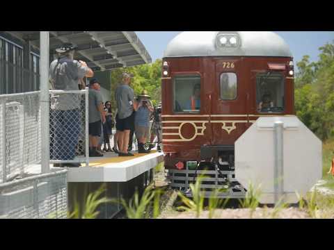 Byron Bay solar train