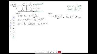 Obtain the transfer function E_o(s) / E_i(s) of the electrical circuit shown in Figure 6-76.