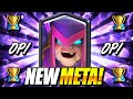 100% OFFENSE!! BRAND NEW MOTHER WITCH DECK IN CLASH ROYALE!!
