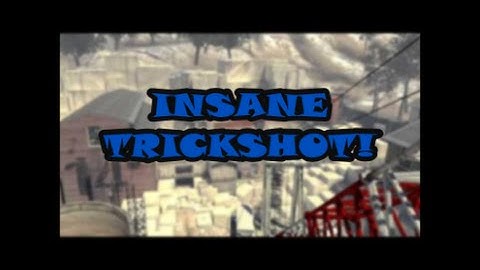 INSANE OUT OF THE MAP TRICKSHOT!- MW2