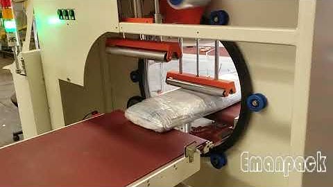 Premium horizontal orbital wrapping machine with advanced technology