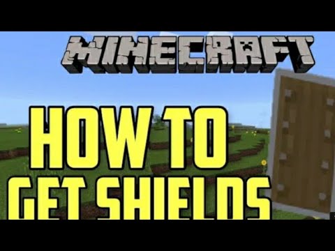 How To Make Shield, How To Use Shield||Minecraft||