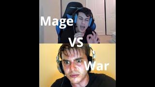 Mage Vs War Meme Wow Clic