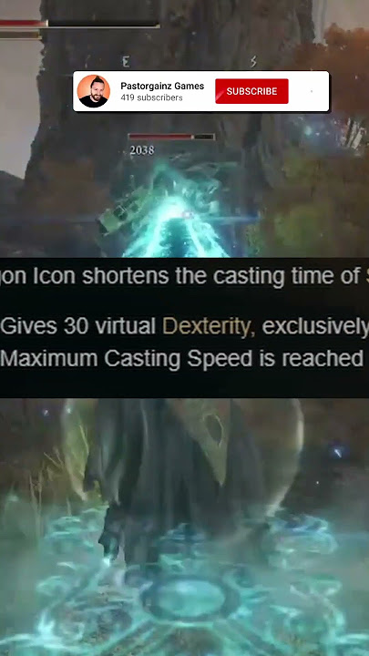 Radagon's icon talisman states it shortens casting time. By adding