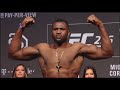 Derrick Lewis vs Francis Ngannou | WEIGH-INS | UFC 226