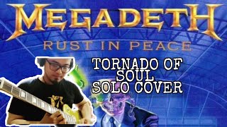 Megadeth - Tornado of Souls (solo cover by eszjujut) Resimi