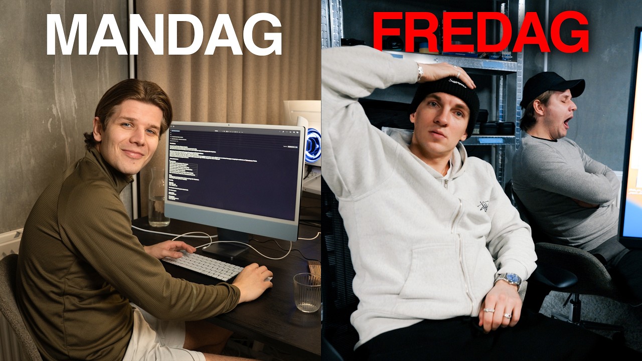 En uge i vores liv som unge iværksættere