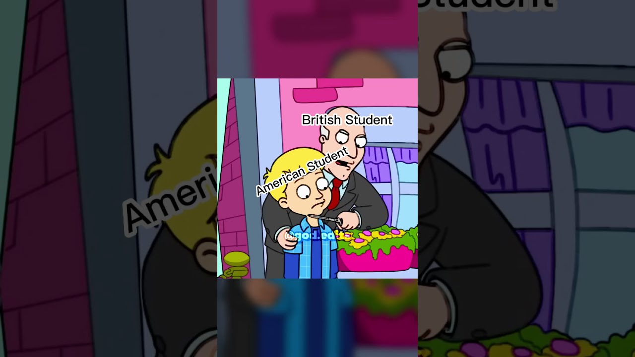 British Kid Vs American Credits Godeditss Shorts Americandad Fyp 