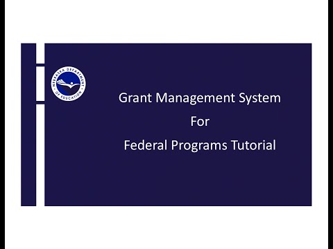 2021 Grant Management System for Federal Programs