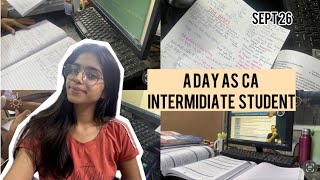 A DAY AS CA INTERMEDIATE STUDENT SEPT 26 #exam #cainter #minivlog #vlog #fypシ 