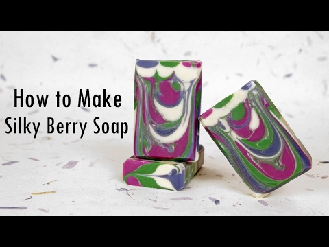 How to Make Silky Berry Soap