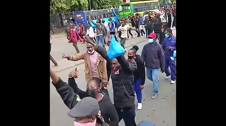 Thousands of protesters stream into Nairobi CBD to take part in #June25th protests