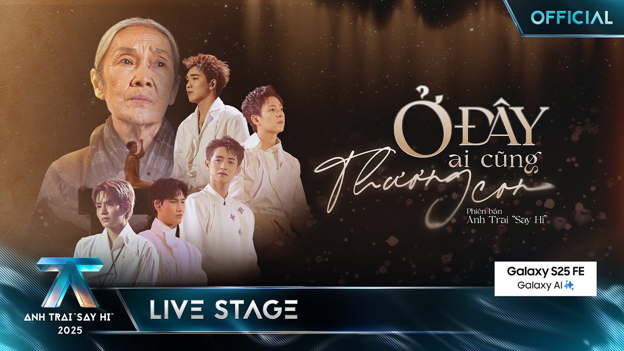 Ở ĐÂY AI CŨNG THƯƠNG CON - CONGB Ngô Kiến Huy Dillan Hoàng Phan OgeNus RIO | ATSH 2025 [Livestage]