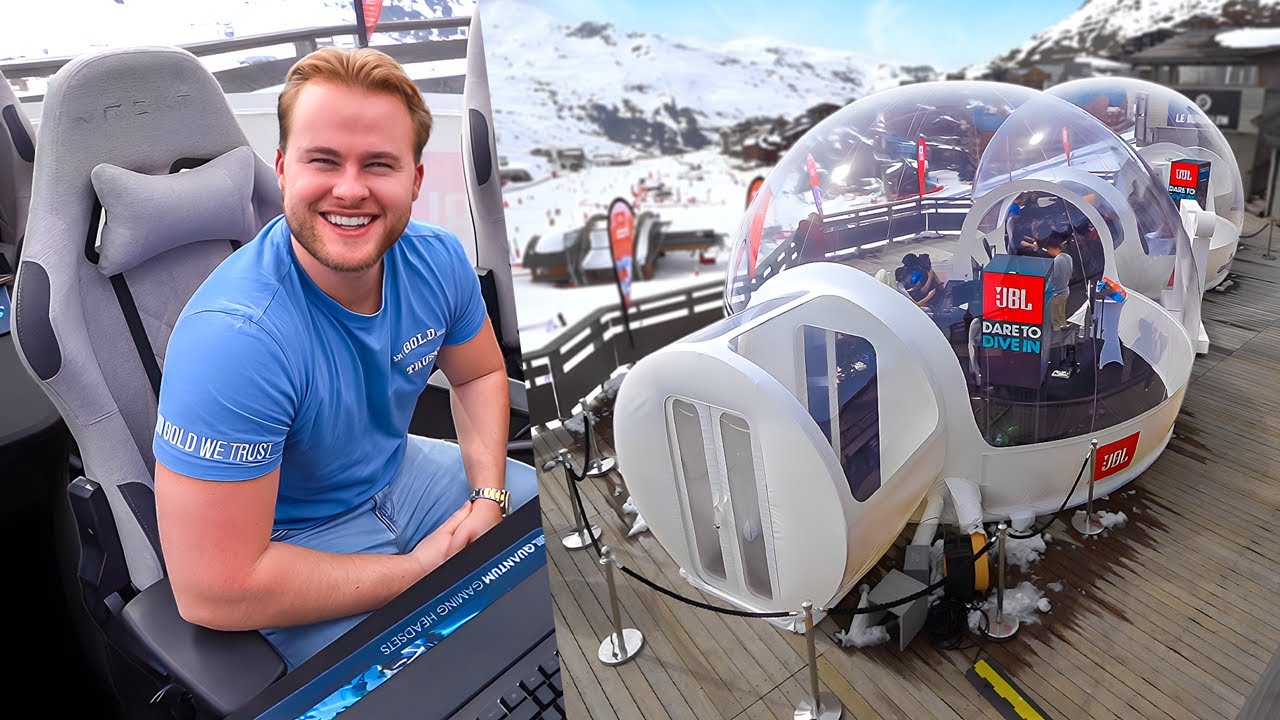 HIJ MOET LIVESTREAMEN VANUIT EEN IGLO!